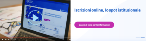 Iscrizioni on line video